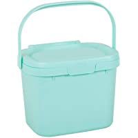 Addis Everyday - Papelera de Cocina- para residuos de Alimentos- para compostar- plástico- Blue Haze- Compost Caddy